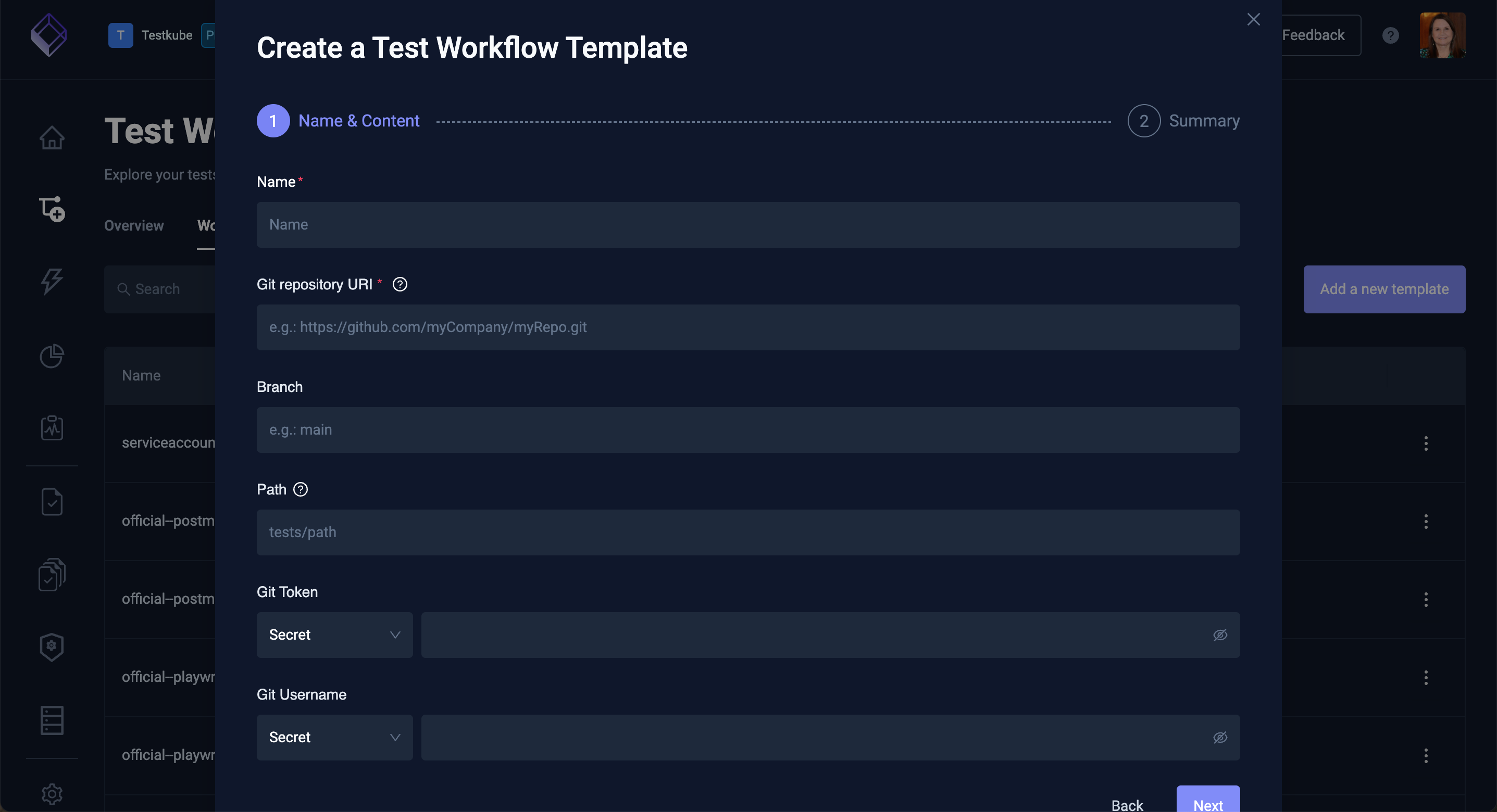 Git Workflow Template